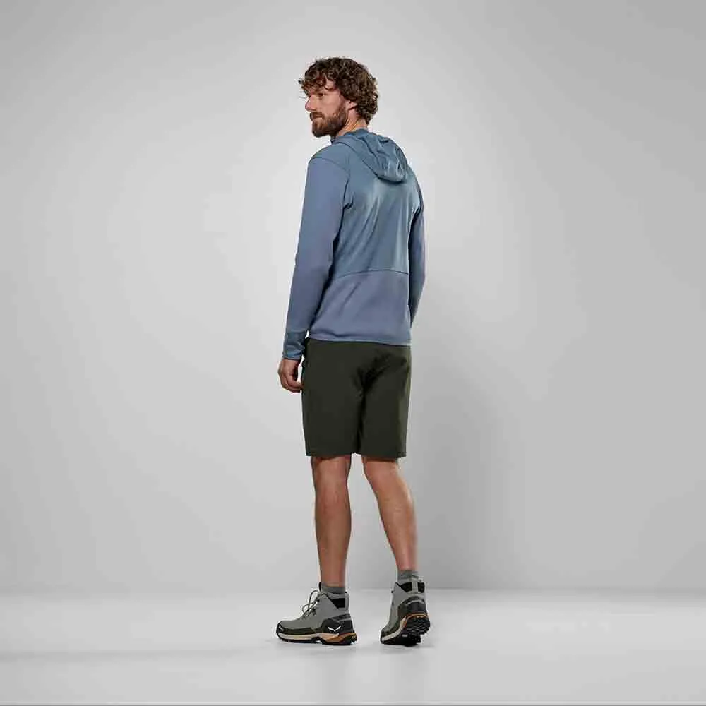 男裝快乾抓毛連帽外套 Men's Puez Waffle Hyb Pl Hd Jacket