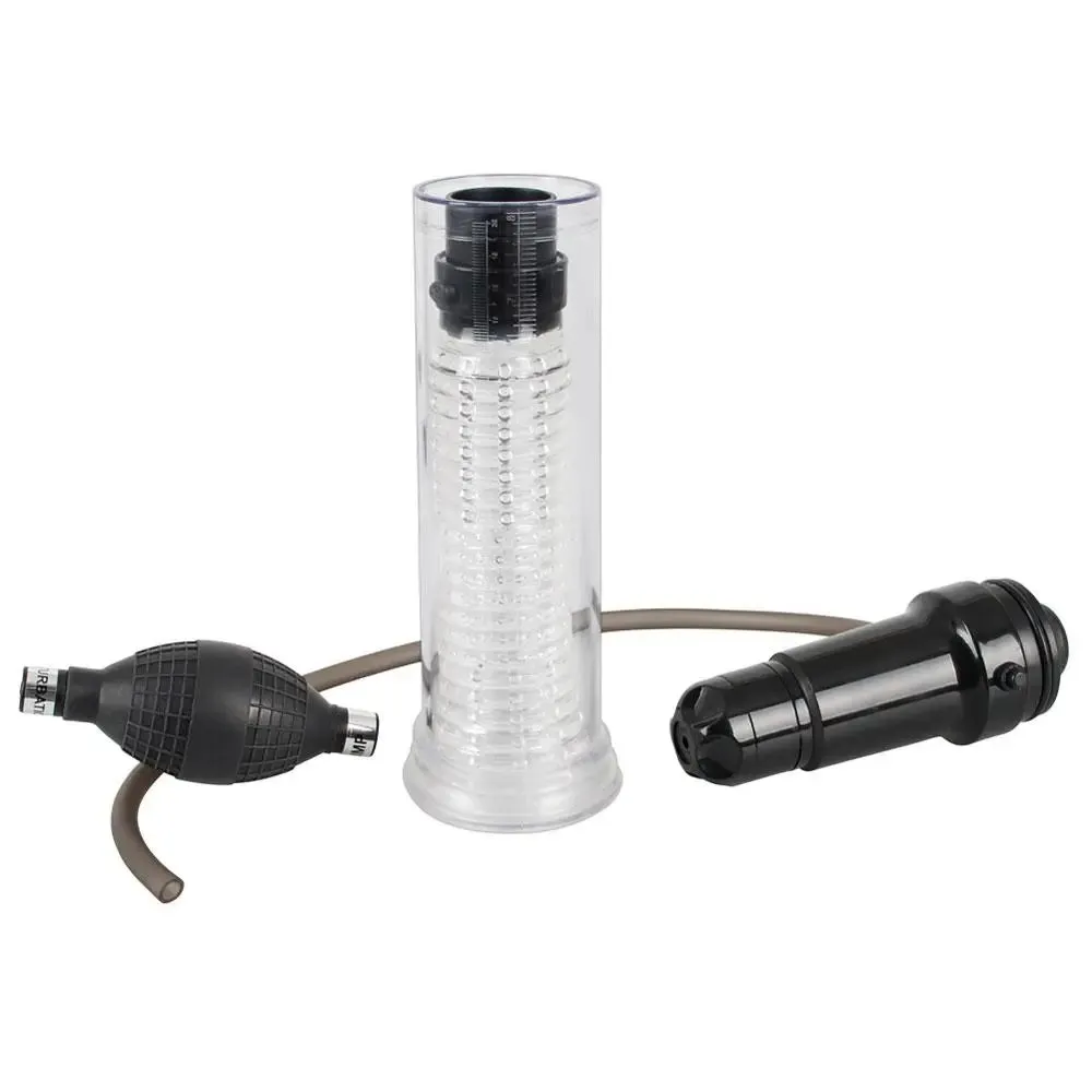 13-inch Dual-purpose Vibrating Penis Pump