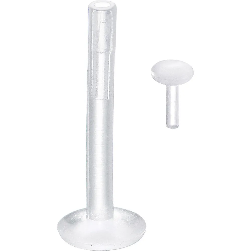 14 Gauge 9/16 3mm Bioplast Push-In Top Retainer