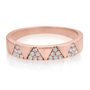 14kt Gold 1/5 ct tw Ring F VS Diamonds