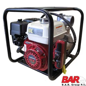 2" Honda Gx Powered Water Transfer Pump Electric Start
