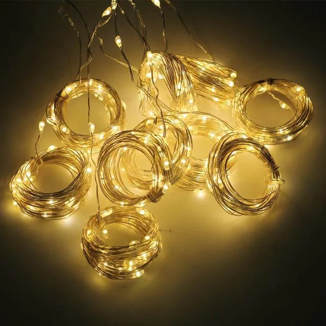 3m x 3m LED USB Christmas Fairy String Lights Remote Control