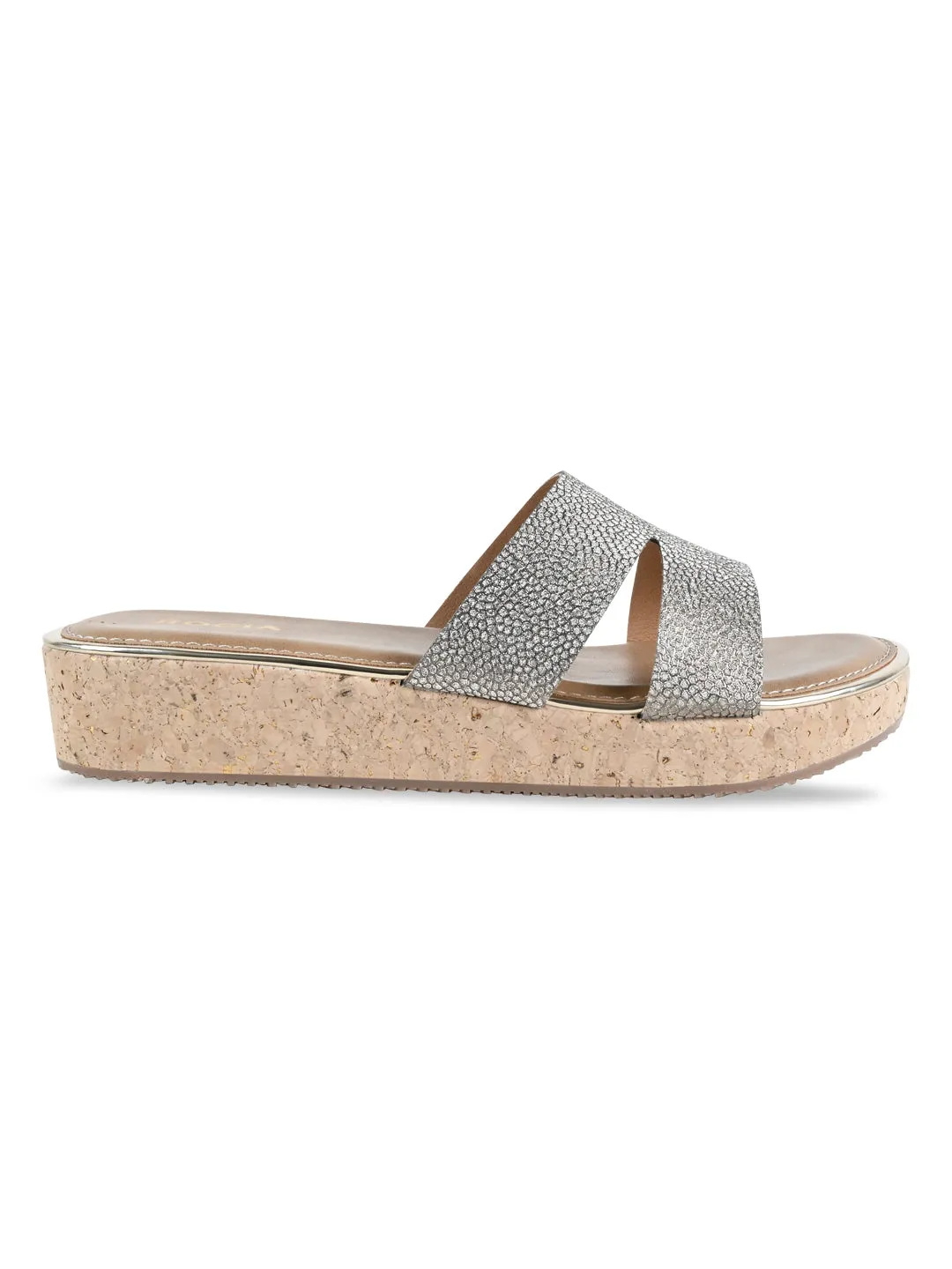 Antique Gold Women Casual Sandal