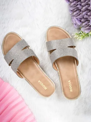 Antique Gold Women Casual Sandal