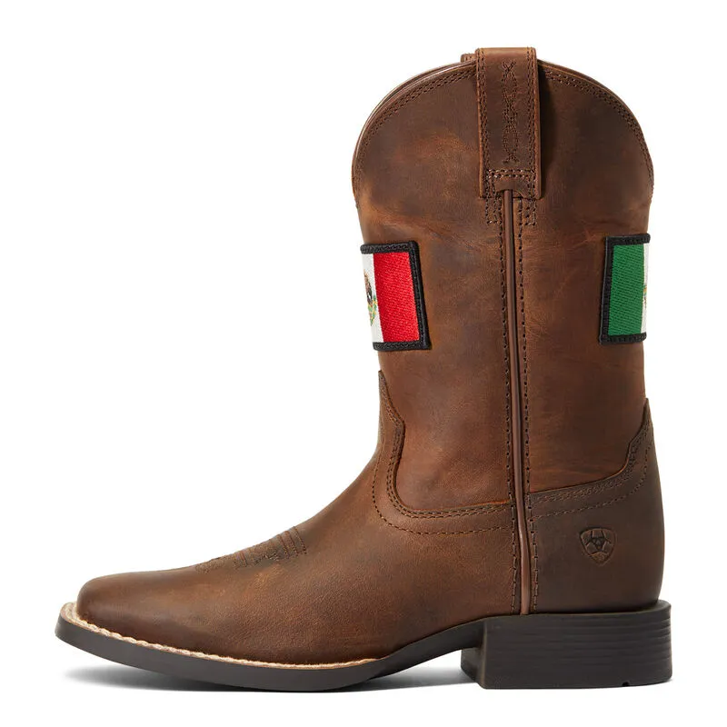 ARIAT KIDS' Style No. 10039908 Orgullo Mexicano II Western Boot