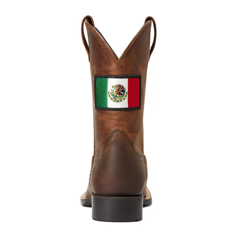 ARIAT KIDS' Style No. 10039908 Orgullo Mexicano II Western Boot
