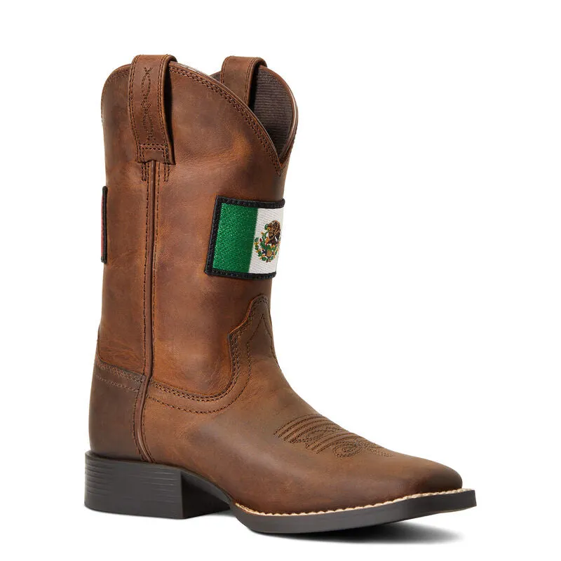 ARIAT KIDS' Style No. 10039908 Orgullo Mexicano II Western Boot