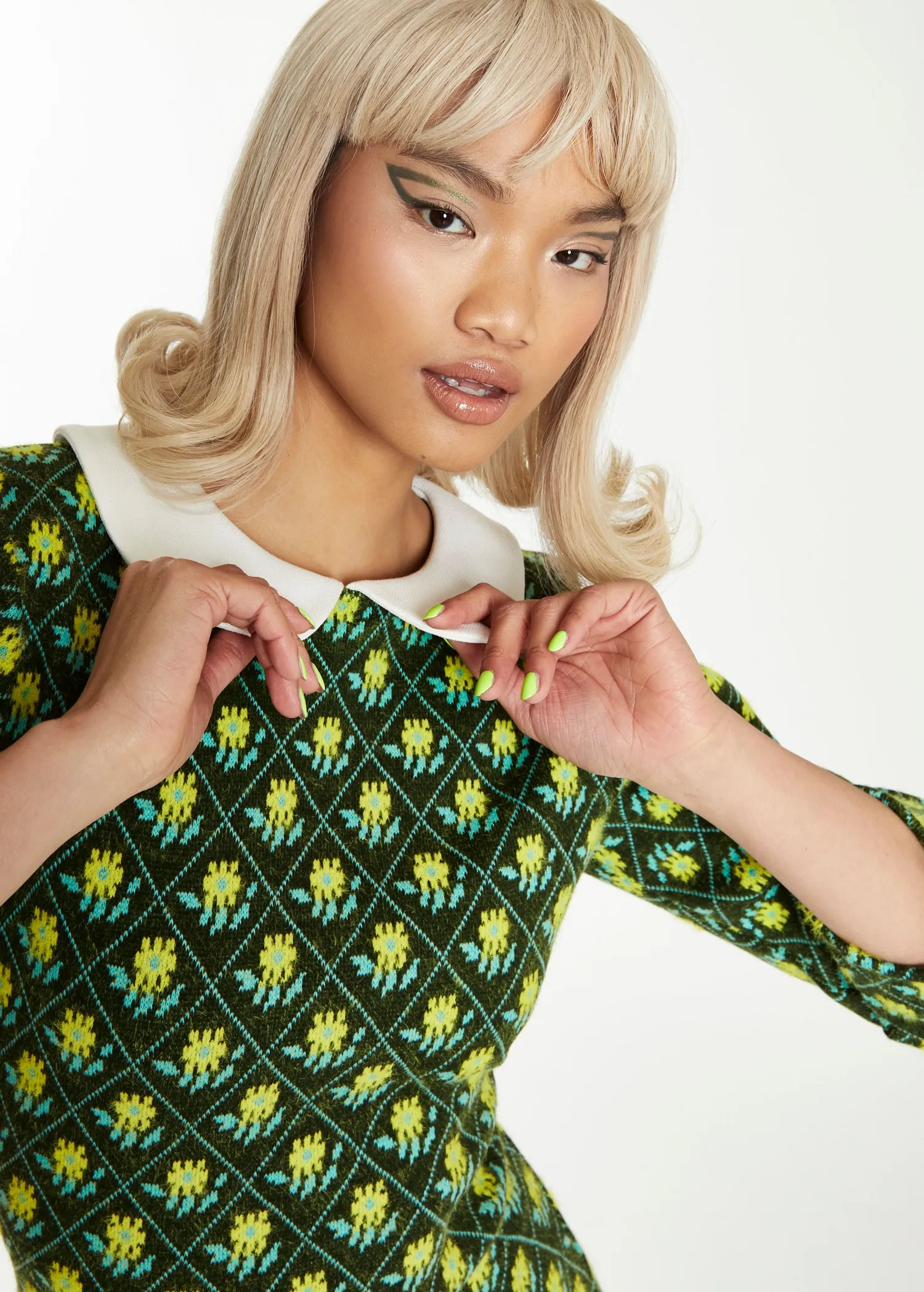 As Tears Go By Knit Mini Dress
