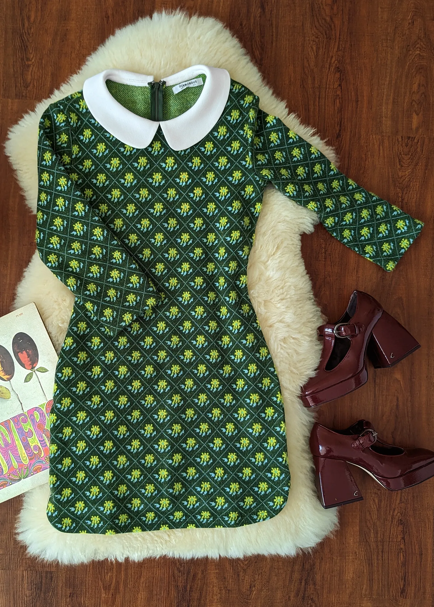 As Tears Go By Knit Mini Dress