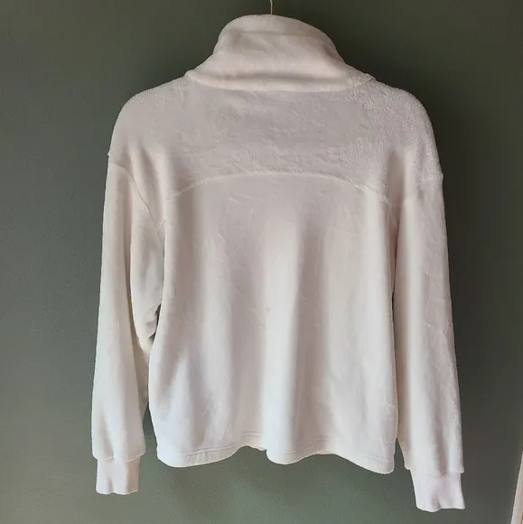 Athleta Double Cozy Karma Recover Bomber, Size Medium