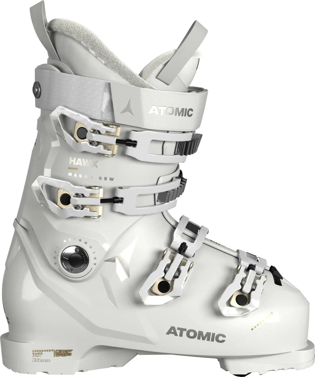 ATOMIC Hawx Magna 95 W ski boots - Womens - White/Gold