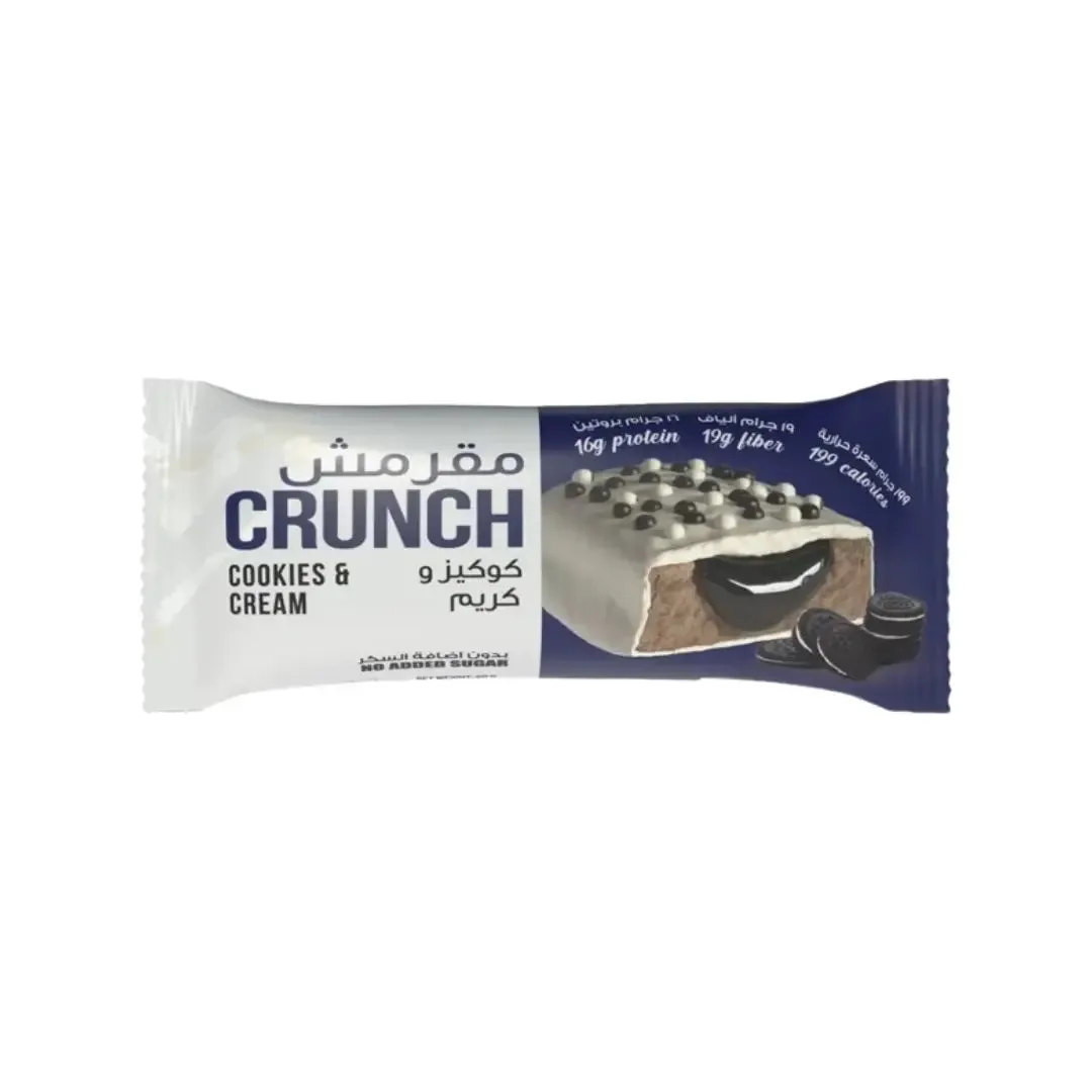 BOOTYBAR Crunch Cookies and Cream Protein Bar 60g