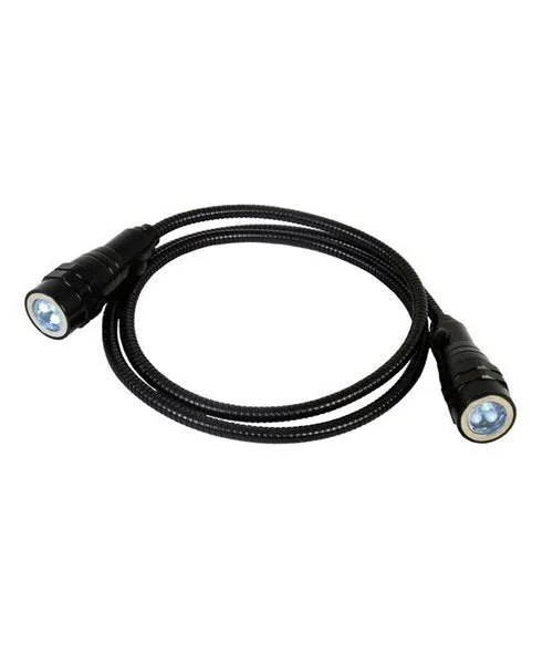 Brand new in package 34″ Flexible Magnetic LED Hands Free Light – Fits in your pocket! Lasts over 100,000 Hrs, extra batteries included!