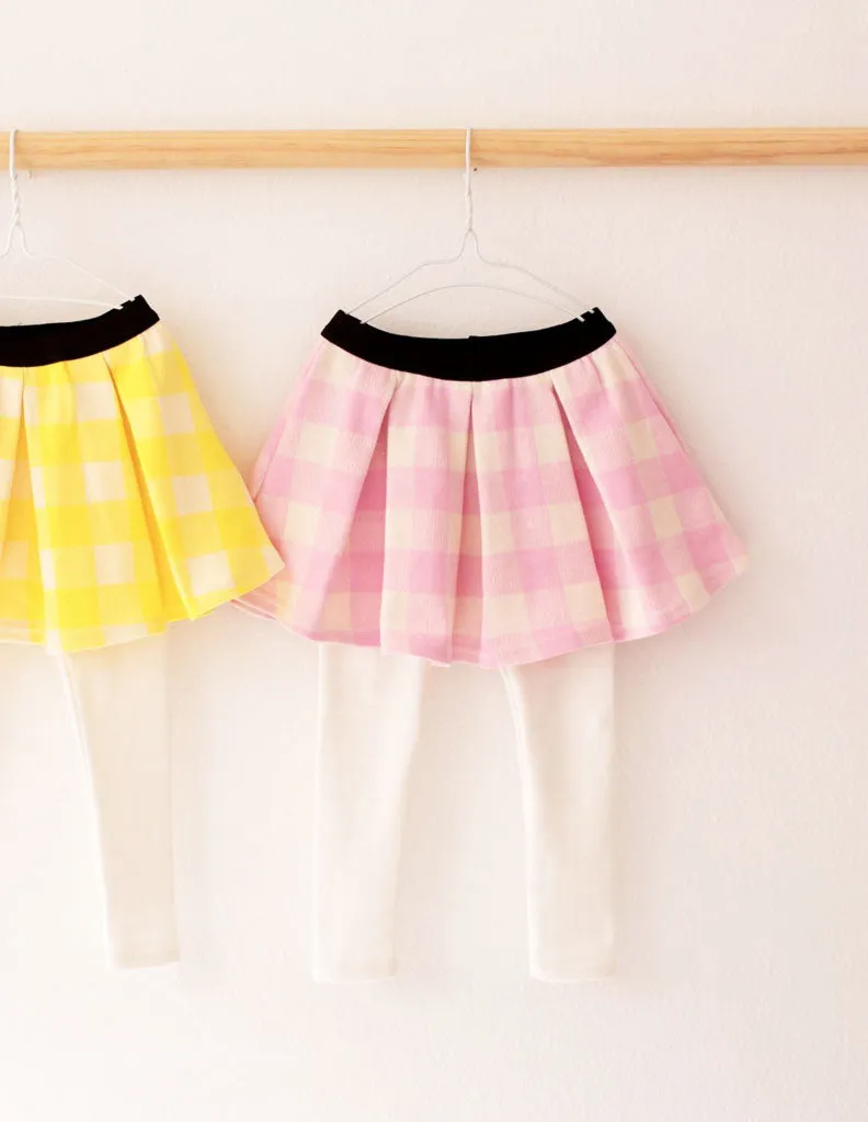Bunny Pocket Jumper and Skirt Leggings Set Pink