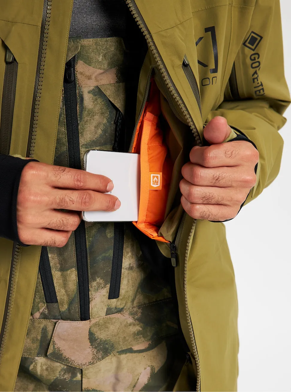 Burton [AK] Swash GORE-TEX Mens Jacket Martini Olive