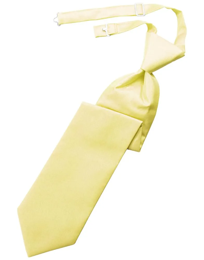 Buttercup Solid Twill Kids Necktie