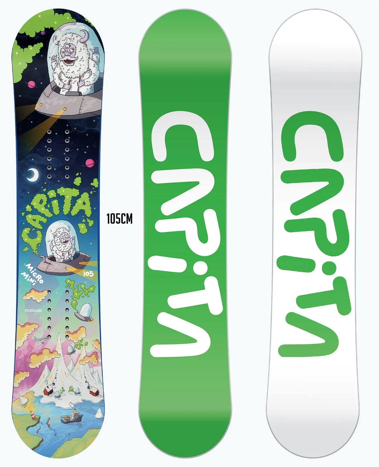 Capita Micro Mini Kids Snowboard 2023