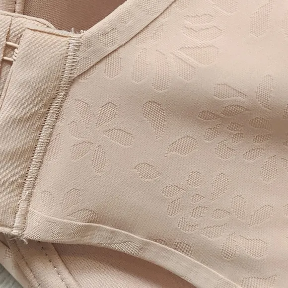 Chantelle bra 38H nude rose Comfort Chic full cup custom fit plus size new $78