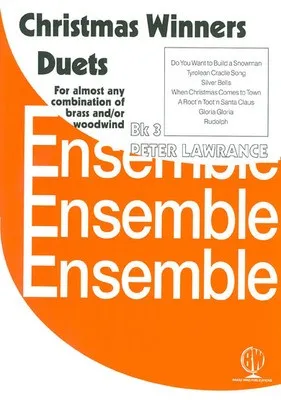 CHRISTMAS WINNERS DUETS BK 3 FLEXIBLE 2 PART