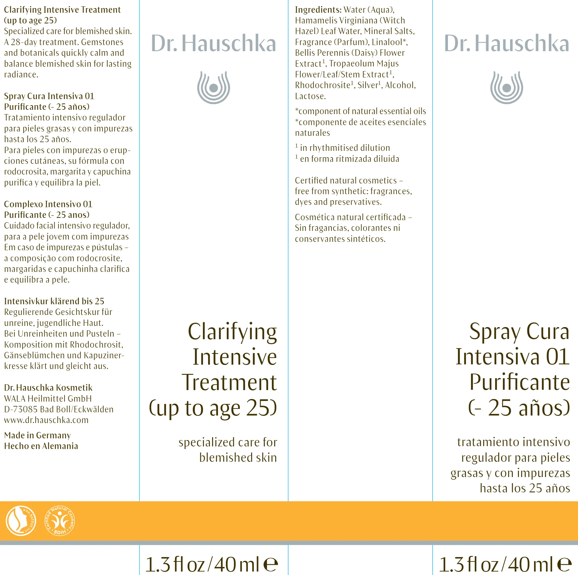 Clarifying Intensive Treatment (up to age 25)