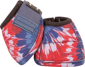 Classic Equine DyNo Turn Designer Line Bell Boots-Fireworks