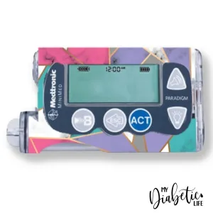 Colour Blocking - Medtronic Paradigm Series 7 Sticker