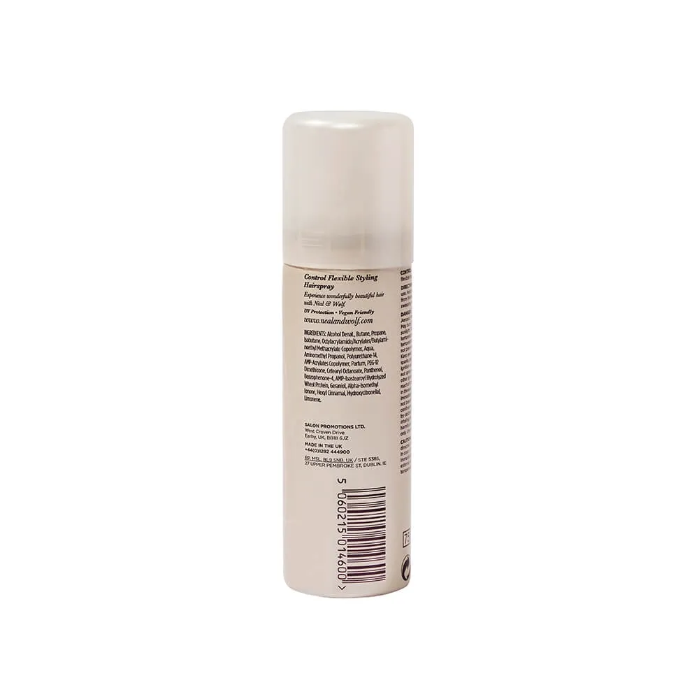 CONTROL Flexible Styling Hairspray 50ml Travel Size Mini