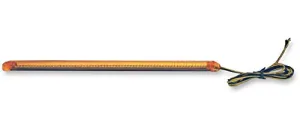 Custom Dynamics T2F65AS Truflex II Flexible LED Strip - 65-LED - Amber/Smoke