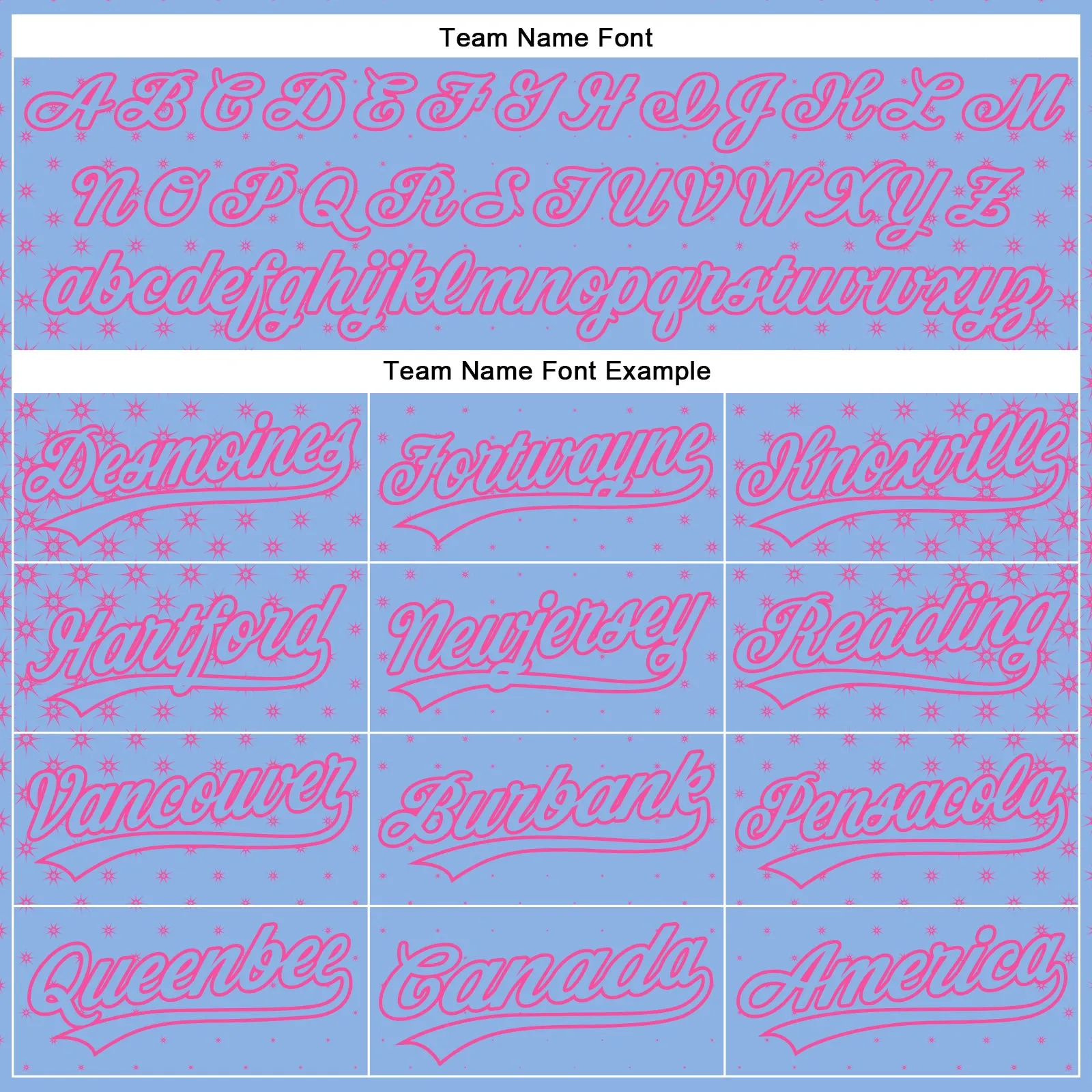 Custom Light Blue Pink 3D Pattern Design Geometric Stars Authentic Baseball Jersey