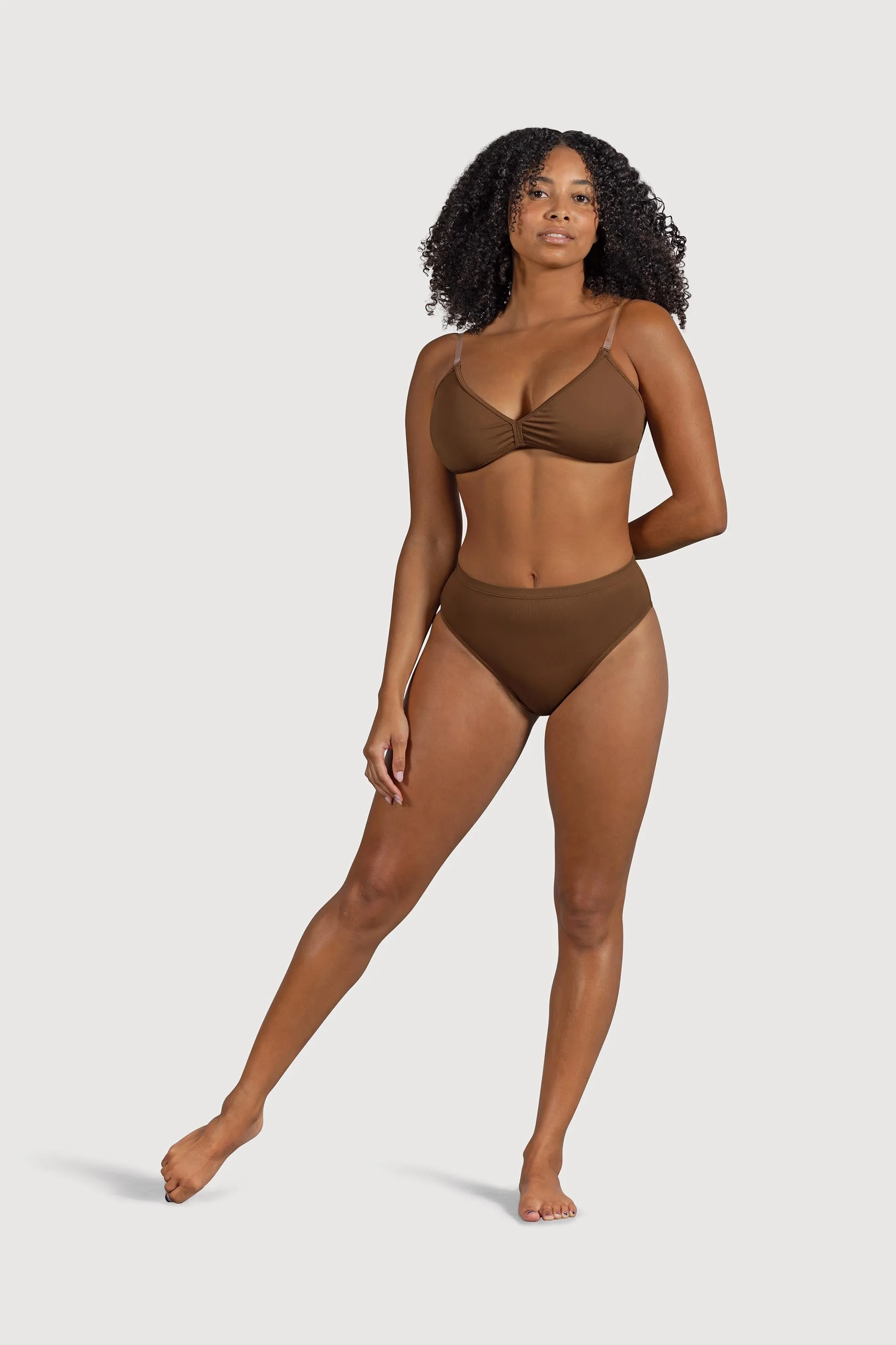 D53374 - Bloch Aquila High Waist Womens Brief