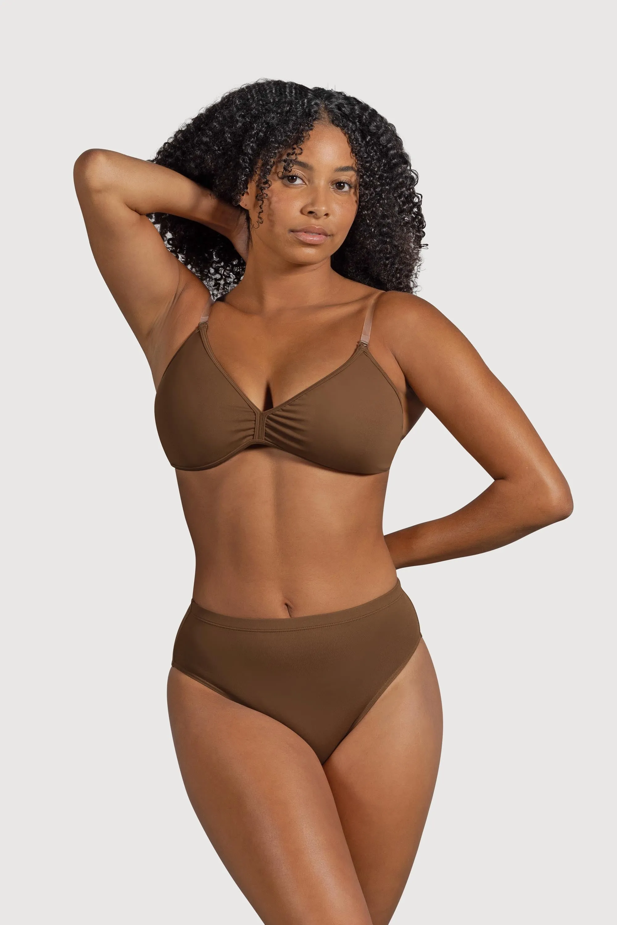 D53374 - Bloch Aquila High Waist Womens Brief