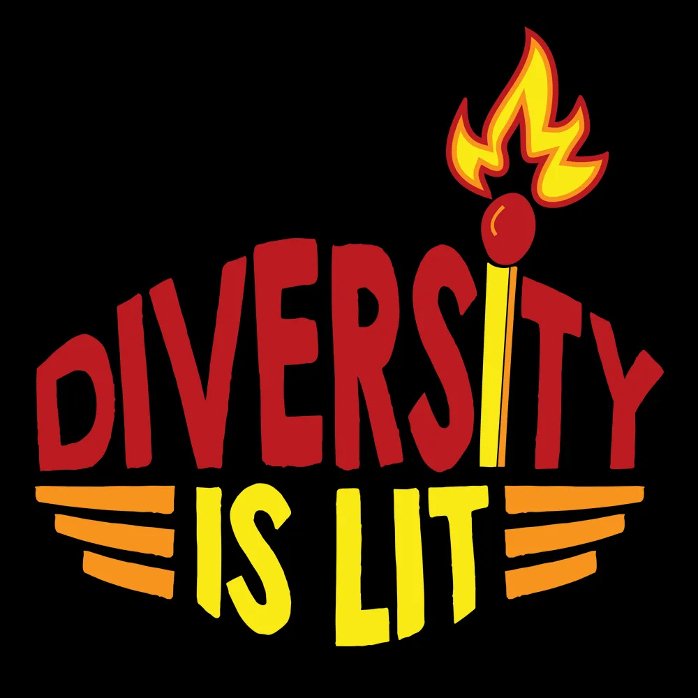 Diversity is Lit (iPhone Case)
