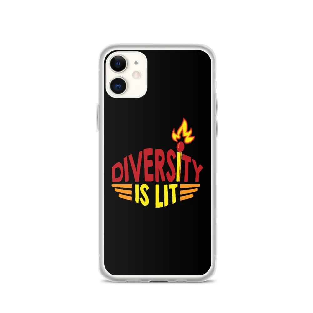 Diversity is Lit (iPhone Case)