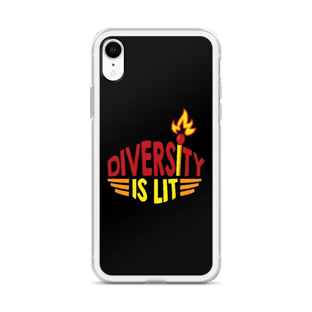 Diversity is Lit (iPhone Case)