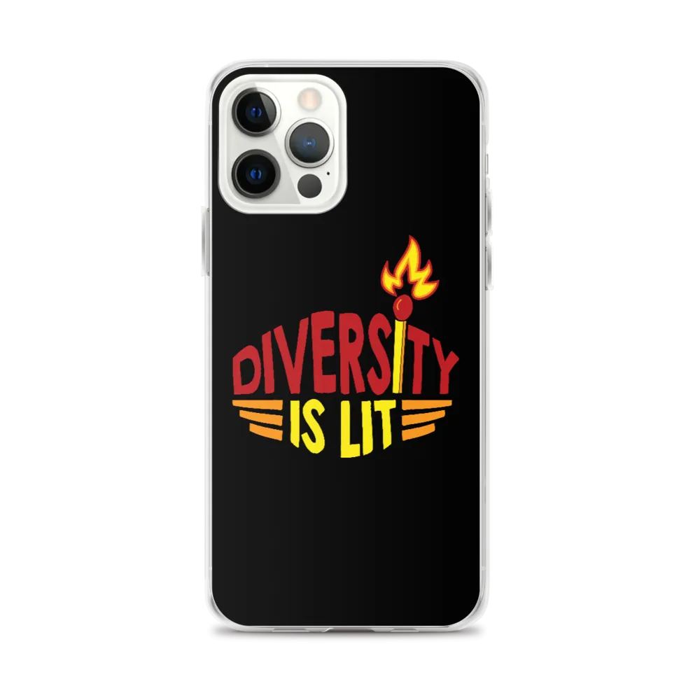 Diversity is Lit (iPhone Case)