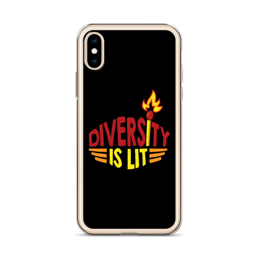 Diversity is Lit (iPhone Case)