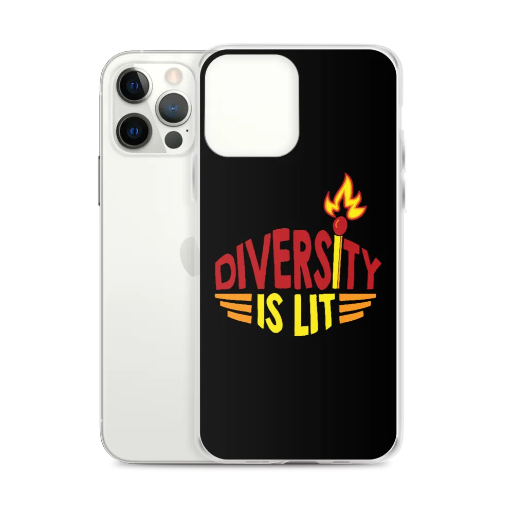 Diversity is Lit (iPhone Case)