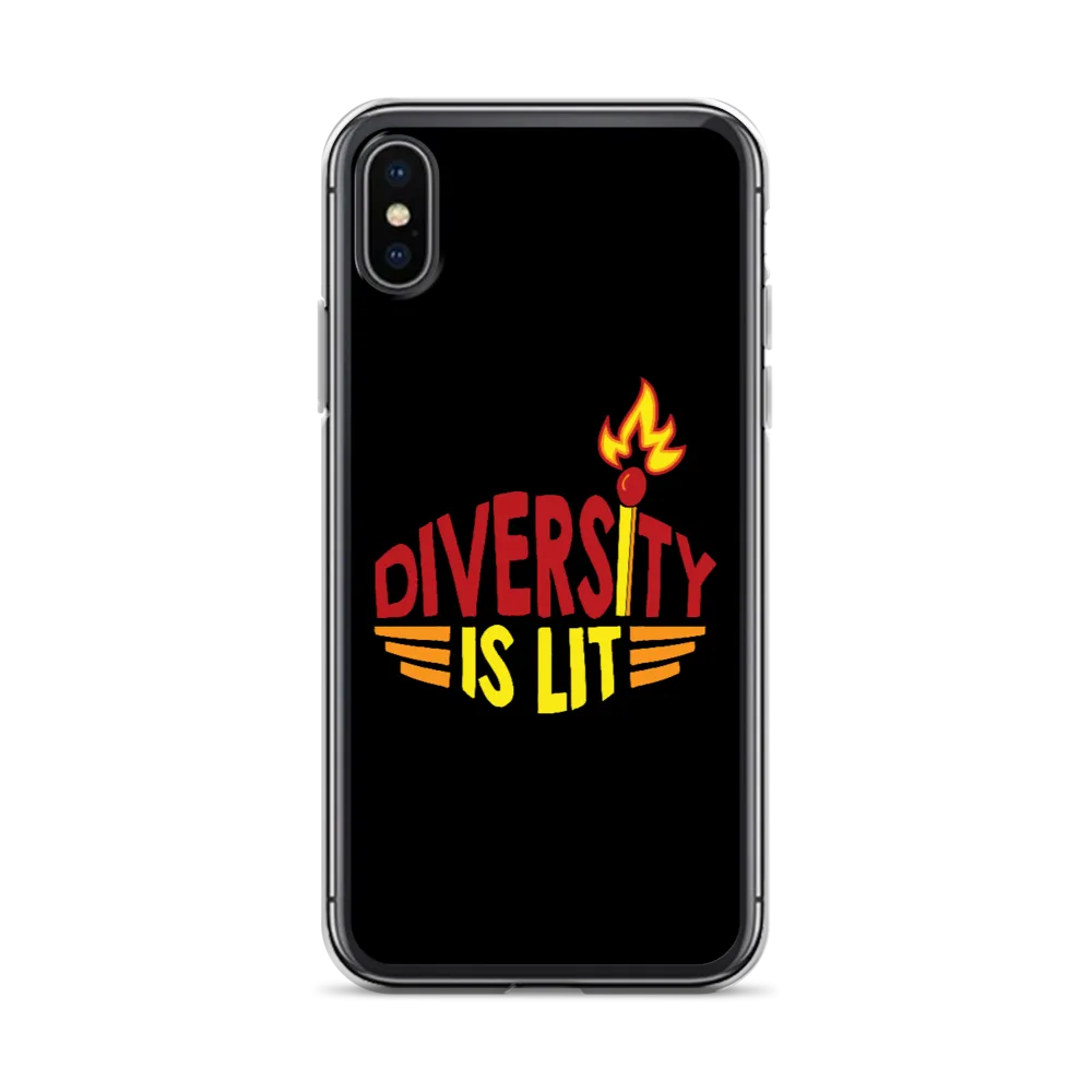 Diversity is Lit (iPhone Case)