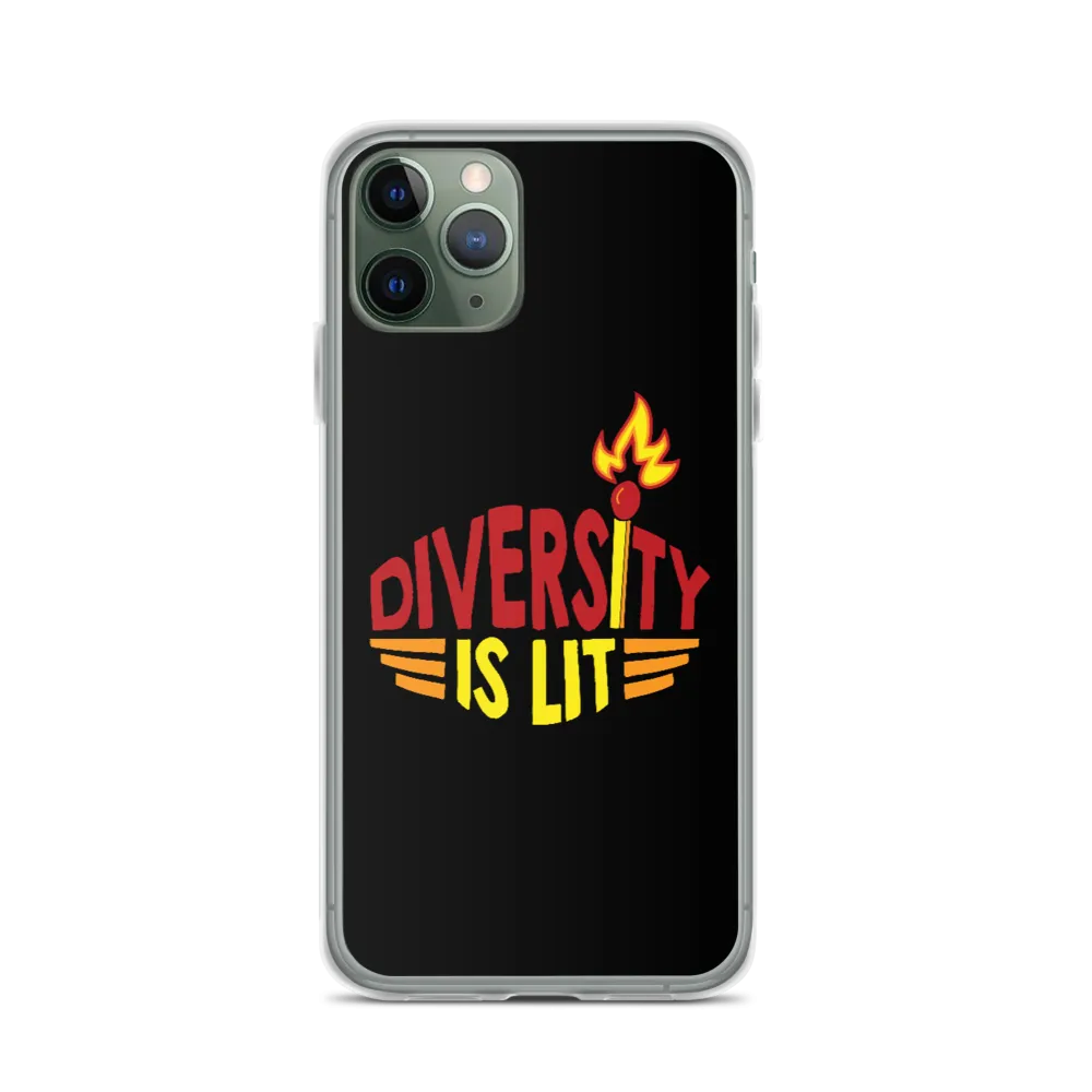 Diversity is Lit (iPhone Case)