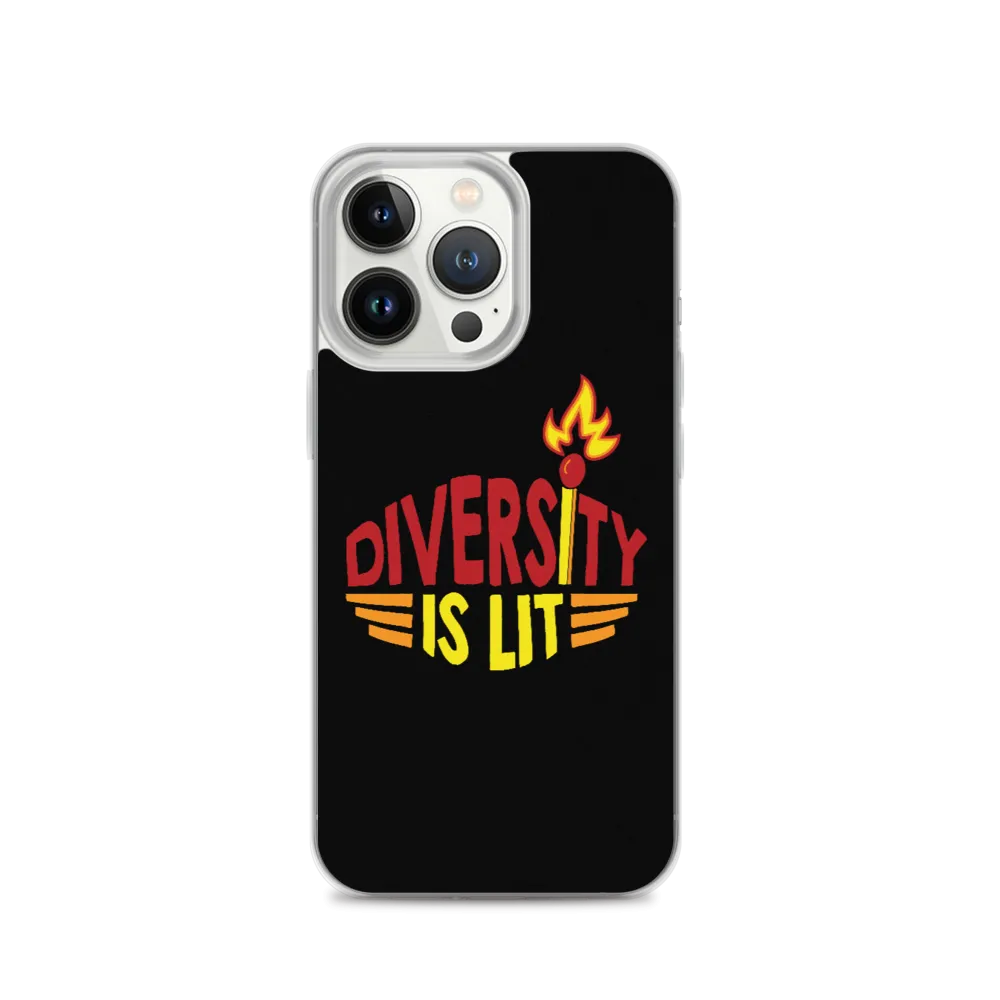 Diversity is Lit (iPhone Case)