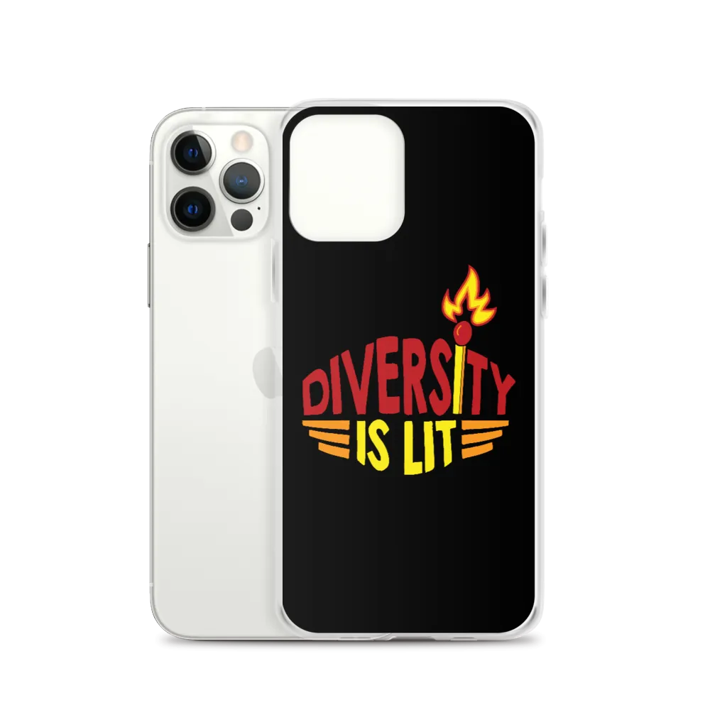 Diversity is Lit (iPhone Case)