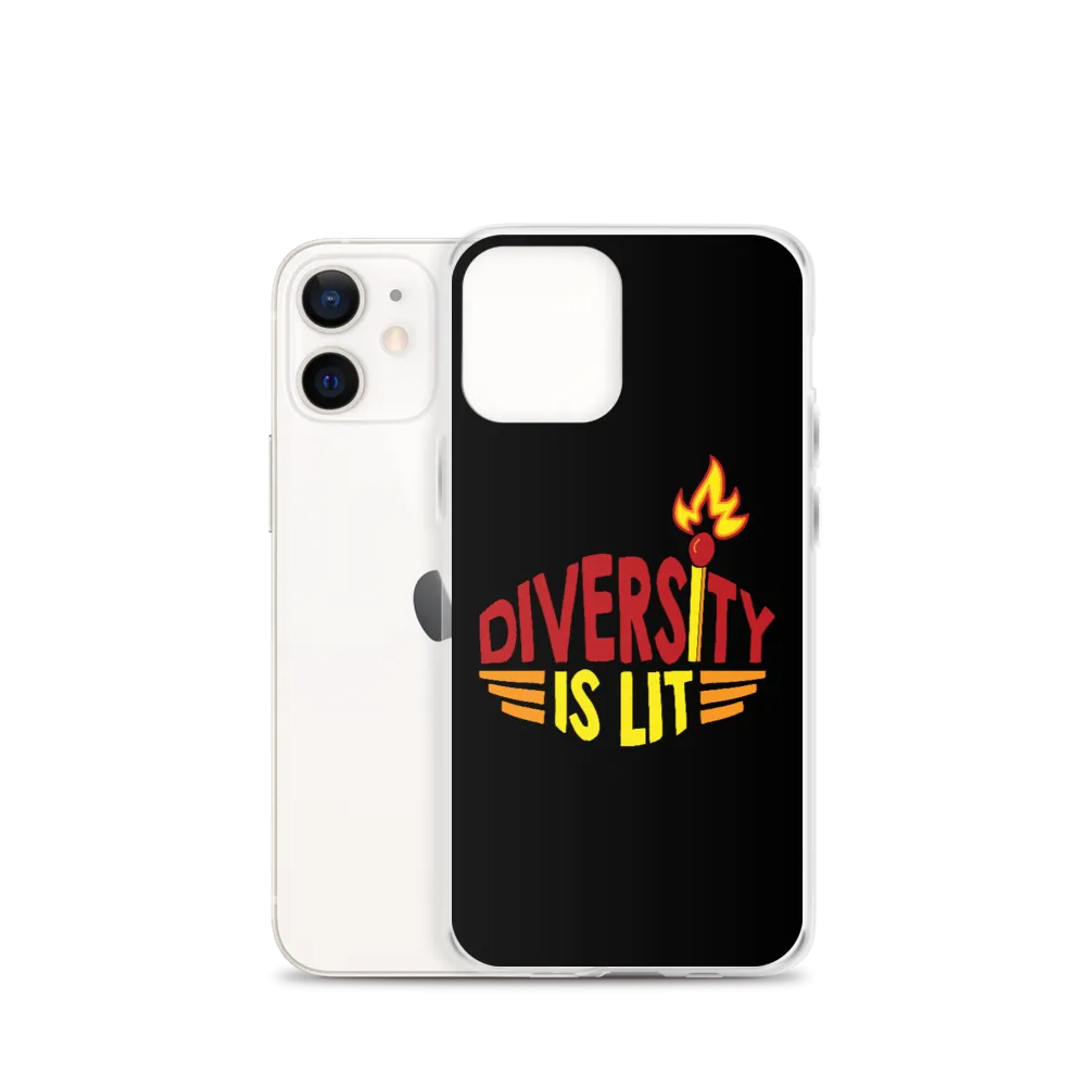Diversity is Lit (iPhone Case)