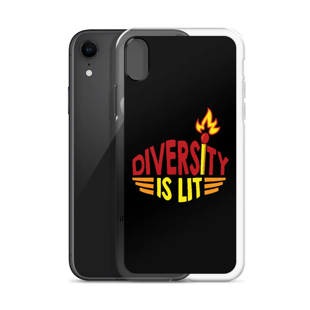 Diversity is Lit (iPhone Case)