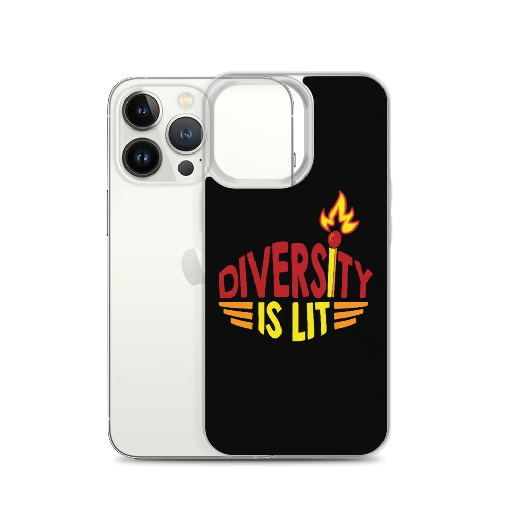 Diversity is Lit (iPhone Case)