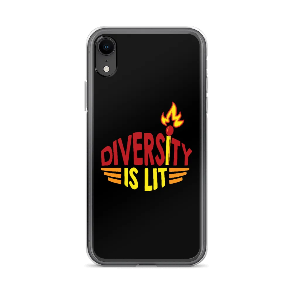 Diversity is Lit (iPhone Case)