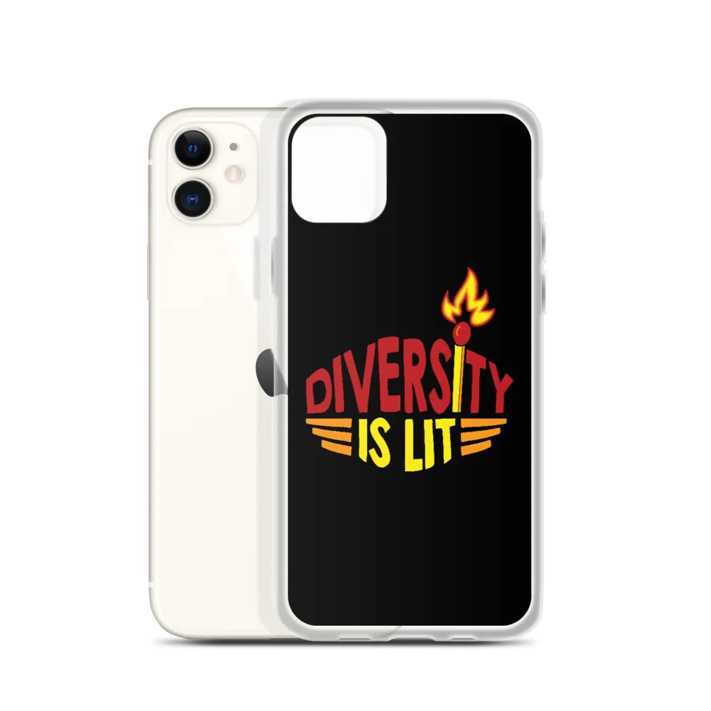 Diversity is Lit (iPhone Case)