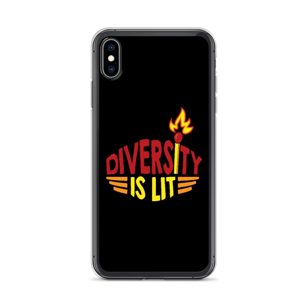 Diversity is Lit (iPhone Case)