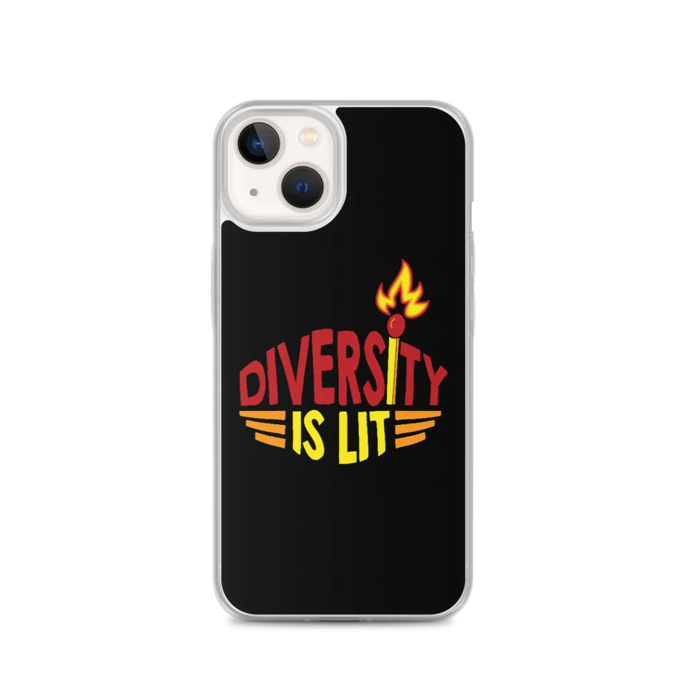 Diversity is Lit (iPhone Case)