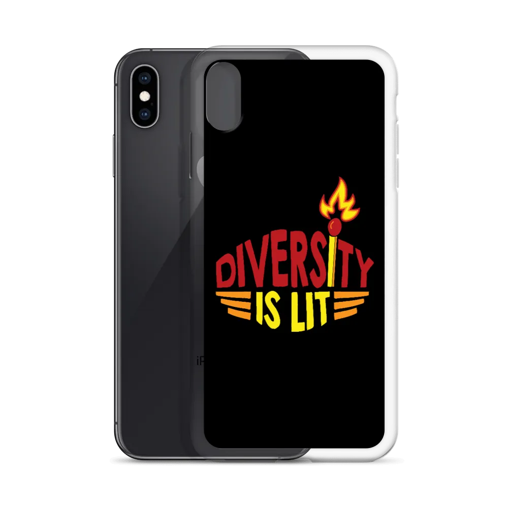 Diversity is Lit (iPhone Case)