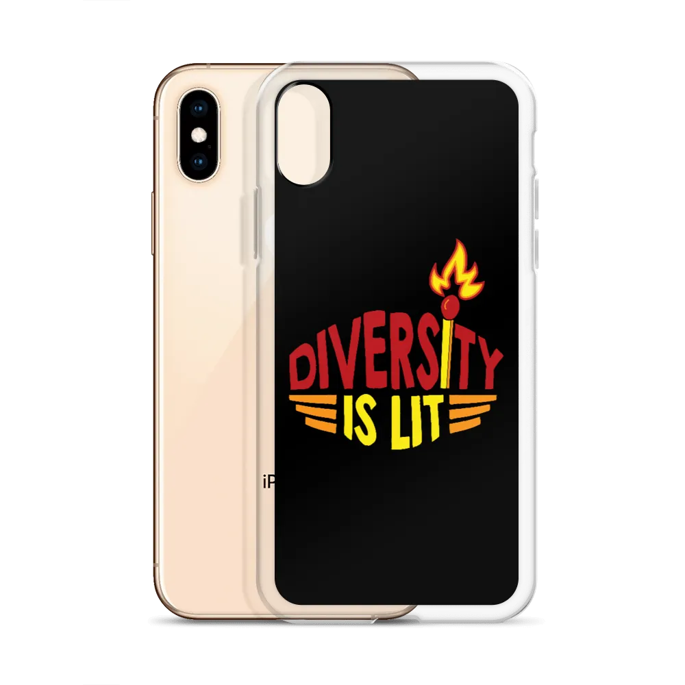 Diversity is Lit (iPhone Case)